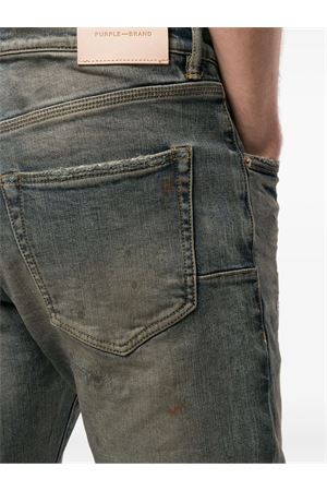 Jeans skinny Oil Repair indaco PURPLE BRAND | P001IORINDIGOOIL